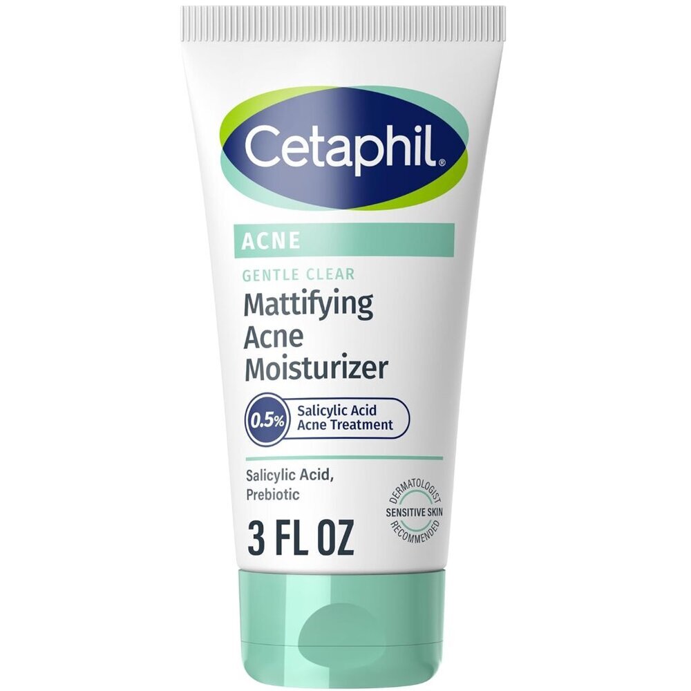 Face Moisturizer, Gentle Clear Mattifying Acne Moisturizer With 0.5% Salicylic A